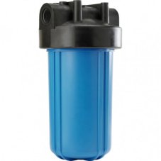 Корпус Акватек Big Blue 10" для хол. воды, синий (кронштейн, без ниппелей) 1", 0-25-3041