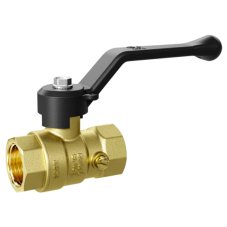 Кран шаровой латунный LD Pride 44.15.В-В.2М.Р Ду15 Ру16 для манометра, вн-вн, (рычаг)