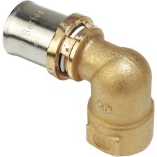 Угольник-пресс Giacomini латунь ВР 16x3/4", RM129Y043