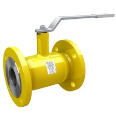 Кран шаровой стальной фланцевый LD Gas Ду200/150 Ру16 неполнопроходной