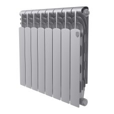 Радиатор биметаллический Royal Thermo Revolution B 500 Серебристый – 8 секц.