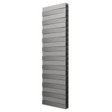 Радиатор биметалл Royal Thermo PianoForte Tower/Silver Satin - 22 секц.