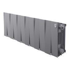 Радиатор биметаллический Royal Thermo PianoForte 200 Серебристый - 12 секц.