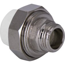 Муфта TEBO бел. PP-R комбин. разъемная 20x 1/2" НР евроконус (муфта) (30/120), арт. 030021902