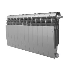 Радиатор биметаллический Royal Thermo BILINER B 350 Серебристый VR80 - 12 секц.