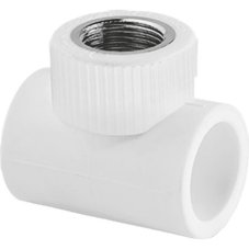Тройник TEBO бел. PP-R комб. 32х1/2" ВР (10/70), арт. 030043306