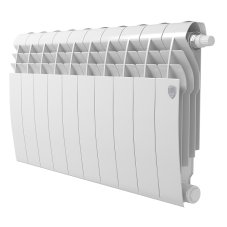 Радиатор биметаллический Royal Thermo BILINER B 350 Белый VR80 - 10 секц.