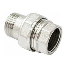 Соединение STI прямое 3/4" никелированный