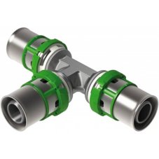 Тройник Comap 20 пресс латунь