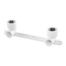Комплект TEBO бел. PP-R настенный для смесителя 20х1/2" ВР (6/30), арт. 030090811