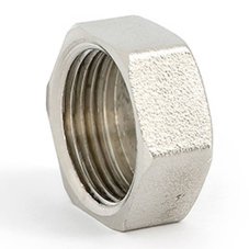 Заглушка Uni-Fitt В 1/2", никелированная