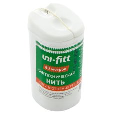 Нить Uni-Fitt уплотнительная для герметизации резьбовых соединений, 80 м