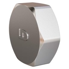 Заглушка для трубы LD DN20 внутренняя резьба, латунь никелированная