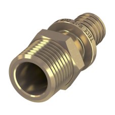 Соединение TECE прямое с ниппелем 16x1/2", латунь