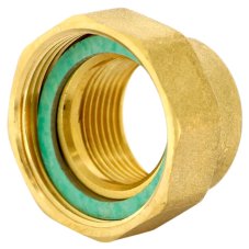 Соединение Uni-Fitt с накидной гайкой ВВ 1"х1 1/2" с плоской прокладкой