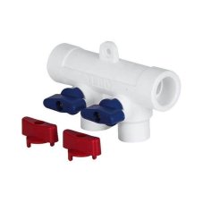 Коллектор TEBO бел. PP-R 40x20х2 вых. универсальный (3/18), арт. 030091271