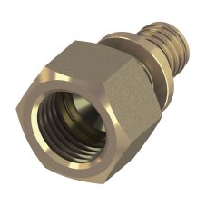 Соединение TECE прямое с внутренней резьбой 16х1/2", латунь