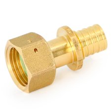 Муфта Uni-Fitt аксиальная-В 25x3/4" с накидной гайкой, плоской прокладкой