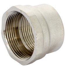 Муфта Uni-Fitt переходная 1 1/2"х1 1/4", никелированная