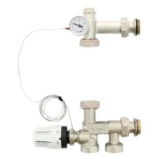 Группа насосно-смесительная Uni-Fitt SOLOMIX MINI с наружной резьбой 1", без насоса