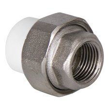 Муфта TEBO сер. PP-R комбин. разъемная (Американка) 32х1 1/4" ВР (5/80), арт. 016020809