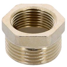 Футорка Uni-Fitt НВ 1"1/2х1" никелированная