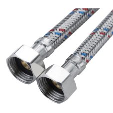 Подводка д/воды сталь 1/2" г/г 30 cм CTM