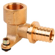 Угольник аксиальный настенный MVI с внутренней резьбой 16x1/2"