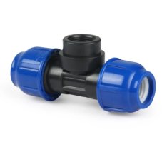 Тройник компрессионный ВР d 25x3/4" PN16, РТП