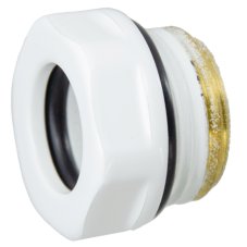 Соединение резьбовое SCHLOSSER 1/2, белый oring