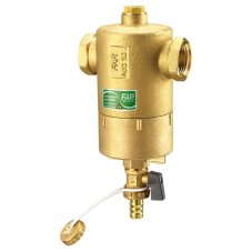 Грязеуловитель FAR 1 1/4" с магнитом, сливной кран, верхнее отв.1 /2"