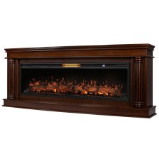 Каминокомплект: Очаг Royal Thermo Aurora RTFP/P-AR60LS, портал Olympia 60 CO, канадский дуб