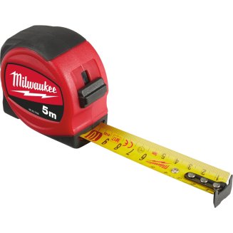 Рулетка Milwaukee SLIM 5м / ширина 25мм 48227706