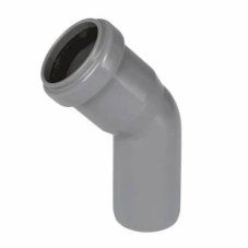 Отвод Ostendorf 32х45гр. HTB Внутр.кан. PPS серый