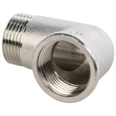 Угольник STOUT никелированный НВ 1"