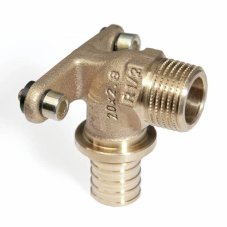 Угольник настенный с наружной резьбой 20-1/2" RX (бронза)