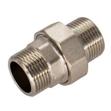 Соединитель CTM с накид. гайкой прямой ш/ш 1/2"