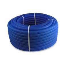 Труба РТП ПНД гофрированная 25 синяя (вн.диаметр 21 мм, 50м)