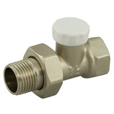 Клапан СТМ запорный для радиатора прямой 3/4" ТЕРМО (10), арт. CARSVL34