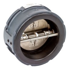 Затвор обратный РИДАН - ЗОД PN16 DN80, межфланцевый, двустворчатый, корпус: чугун GGG40 c EPDM