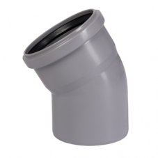 Отвод Ostendorf 90х30гр. HTB внутр.кан. PPS серый