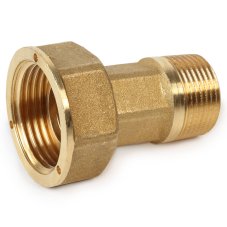 Отвод Giacomini с накидной гайкой для счетчиков 3/4"x1", R37X004