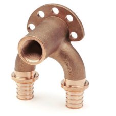 Угольник REHAU проточный настенный ВР 16/16-1/2 длинный RX + , бронза