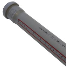 Труба Ostendorf 50х1500 мм HTEM внутр. кан. PPS серый