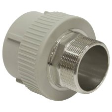 Муфта TEBO сер. PP-R комбинированная 63x2" НР под ключ (4/16), арт. 031020712