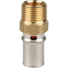 Переходник с наружной резьбой 1/2"х16 для металлопластиковых труб прессовой, SFP-0001-001216 STOUT