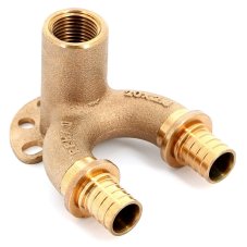 Угольник REHAU настенный ВР 20/20-1/2" RX+ длинный , бронза