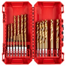 Набор сверл по металлу Milwaukee RedHEX HSS-TiN (19шт) 4932493866