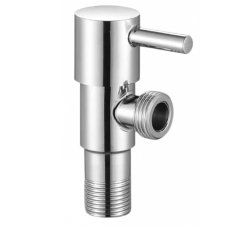 Кран VIEIR угловой 1/2"x3/4" хром. с отражалелем (1/100) VER70-L