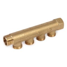 Коллектор сантехнический Giacomini 3/4" x 1/2" /3, R580CY073